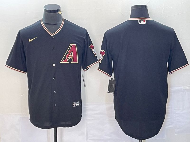 Men Arizona Diamondback Blank Black Game Nike 2023 MLB Jersey style 3->arizona diamondback->MLB Jersey